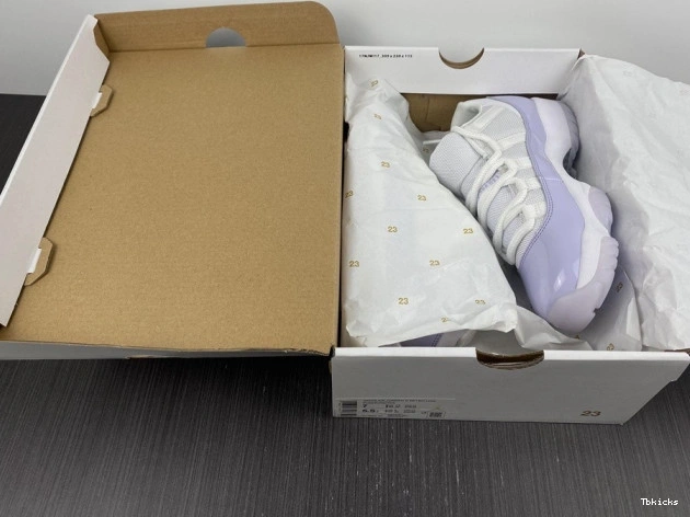 Cheap TBK Jordan WMNS Air AH7860-101 Violet 11 Low Pure 0811